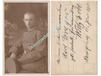Germany WW1 Portrait Photo Prussian NCO, Konigsberg 1918