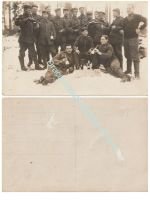 Germany WW1 Group Photo Weinachten (Christmas) Fest, Platoon