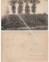 Germany WW1 Group Photo German Army Company, Postcard 1915
