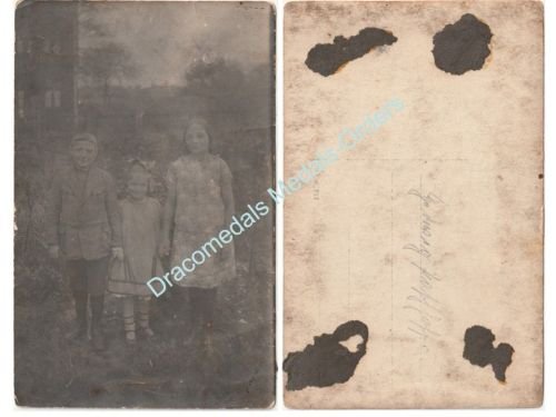 Germany WW1 Photo War Children
