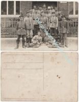 Germany WW1 Platoon Photo 21st Infantry Regiment, XIII (Royal  Württemberg) Army Corps, Bravery Medal Ribbon Bar, NCO & Soldiers