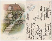 Germany WW1 Postcard "Herzliche Pfingstgruesse" (Warm Pentecost Greetings), Stendal, 1917