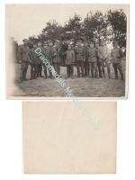 Germany WW1 Group Photo Officer, NCOs, Soldiers, Horse, Iron Cross 1st Class, Pistols