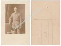 Germany WW1 Studio Portrait Photo of German Soldier