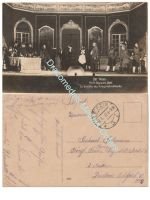 Germany WW1 Postcard Theater Play "Der Hias", Feldpost Leipzig 1917, Addressed to 52nd Royal Saxe Foot Artillery Battalion