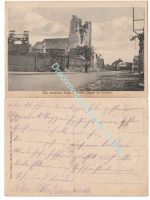 Germany WW1 Propaganda Postcard, Lorette Notre Dame in Ruins