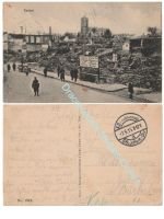Germany WW1 Propaganda Postcard, Rethel, Feldpost 99th Field Artillery Regiment, 50th Infantry Division, Pentecost 1915