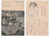 Germany WW1 Propaganda Postcard Destroyed Somme Py, 28th Infantry Regiment, Postmarked 1916