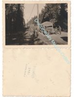 Germany WW2 Photo Wehrmacht Vehicle Convoy, Citroen U23 Light Truck