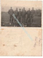 Germany WW2 Group Photo Wehrmacht Officer, War Merit Cross 1st Class, NCO, Soldiers, Italy 1943