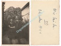 Germany WW2 Photo Luftwaffe Officer 1st Lieutenant 1944, Wound Badge 