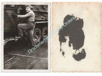 Germany WW2 Photo Wehrmacht Driver, Military Truck