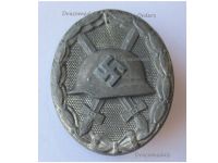 Germany WW2 Silver Wound Badge 1940 1945 Maker 107 