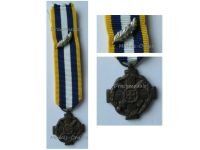Greece Military Merit Medal for Officers 2nd Class with Silver Palm 1974 MINI