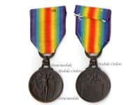 Greece WW1 Victory Medal 1914 1918 by HENRY NOCQ Unofficial Type 1
