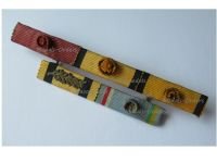 Greece WW2 Ribbon Bar of 5 Medals (Order of George, Phoenix, Central African Republic Order of Recognition Officer, Military Merit Medal) Lt Colonel