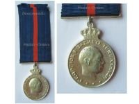 Greece WW2 Good Conduct Long Service Medal for the Hellenic Army Silver Class 1937