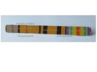 Greece WW1 Ribbon Bar of 4 Medals (Royal House Order of St George & Constantine, Phoenix Knight, Victory, Military Merit Medal)
