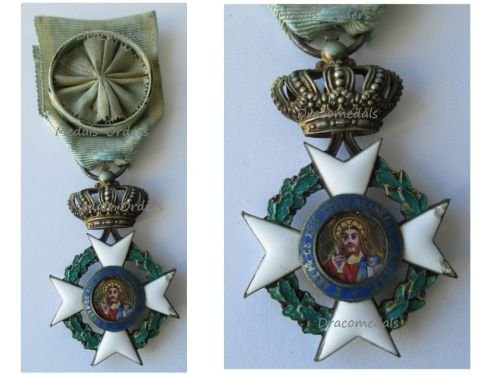 Greece WW1 Royal Order of the Redeemer 1863 Officer's Cross 4th Class