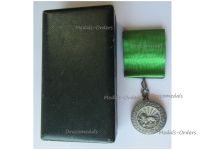 Imperial Order of the Lion and the Sun (Order of Homayoun) Silver Medal Military Division 1925 1941 Boxed by Arthus Bertrand