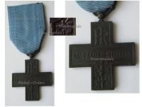 Italy WW2 Cross for Military Valor Al Valore Militare 1946 1949 Italian Republic by the Italian Royal Mint