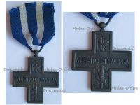 Italy WW2 Cross for War Merit 1940 1945 Italian Republic 1949