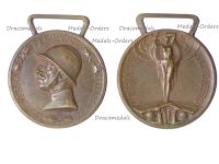 Italy WW1 Italian Unification Commemorative Medal for the War of 1915 1918 by Lorioli Castelli