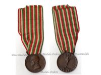 Italy WW1 Italian Unification Commemorative Medal for the War of 1915 1918 by SIM