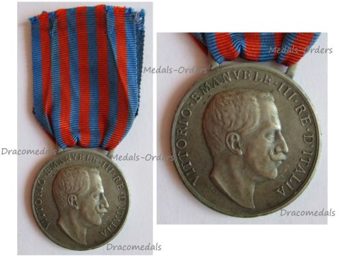 Italy WW1 Libya Campaign Commemorative Medal by Johnson