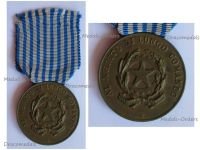 Italy Al Merito di Lungo Comando Medal for Long Service in Command for Army NCOs Bronze Class 1953 by the Italian Mint