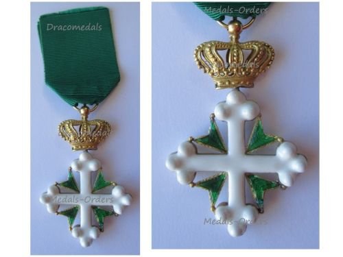 Italy WW2 Order of Saint St Maurice & Lazarus Officer's Cross