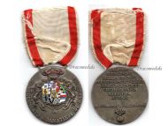Italy WW2 Medal of the 3rd Regiment of  Sardinian Grenadiers for the Greco-Italian War 1940 1941 by Boeri