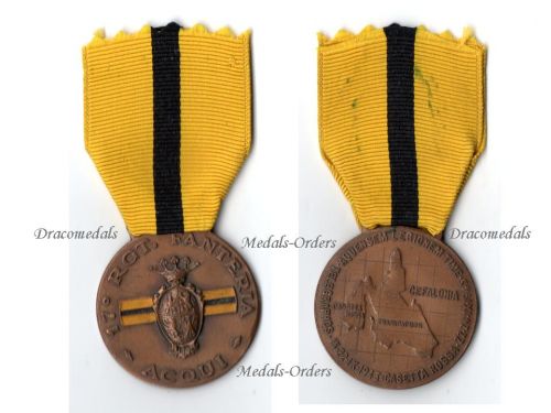Italy WW2 Medal of the 33rd Mountain Infantry Division "Acqui" for the Cephalonia Massacre 1943