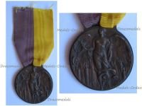 Italy WW2 MVSN Blackshirts March on Rome Medal 1922 by Lorioli Castelli