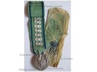 Italy WW2 Mother's Medal of the Fascist Union of Large Families with Bows for 7 Kids by the Italian Royal Mint with Envelope of Issue