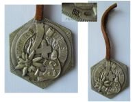 Italy WW2 Commemorative Medal, 4th Alpine Regiment (Mountain Infantry), "Saluzzo" Battalion, 22nd Company, Taurinense Division, Silver 800