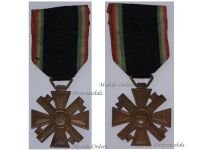 Italy WW2 MVSN Blackshirts Militia Long Service Cross for 10 Years Official Type