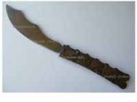 France Trench Art WW1 Letter Opener Scimitar Oriental Dagger