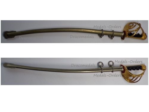 Italy WW1 M1903 Officer's Sword Letter Opener with Lion Head Grip for the Bersaglieri Regiments MINI