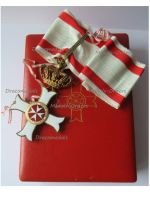 Maltese Sovereign Military Hospitaller Order of Saint John of Jerusalem Rhodes & Malta Commander's Set Order pro Merito Melitensi Boxed by Cravanzola