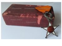 Morocco WW1 Royal Order of Ouissam Alaouite Knight's Star 2nd Type Boxed by Arthus Bertrand