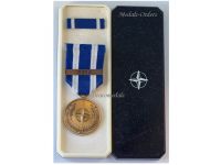 NATO ISAF Medal 2006 2014 Boxed with Ribbon Bar by Eekelers Centini