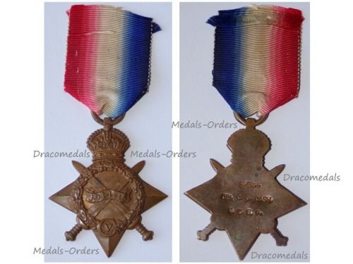 Britain WW1 1914-15 Star NCO NZEF New Zealand Expeditionary Force