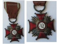 Poland Cross of Merit Silver Class PRL People's Republic of Poland 1952