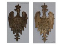 Poland  WW1 Rarancza Commemorative Medal for the Polish Prisoners of War PoW Interned to Hungary Numbered