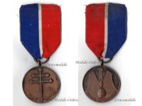 Poland WW2 Commemorative Medal of the Polish 1st Grenadier Division in France 1940