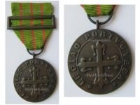 Portugal WW2 Medal of the Portuguese Legion for Good Conduct & Diligence Bronze 3rd Class