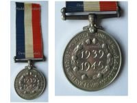 South Africa WW2 Medal For War Services 1939 1945