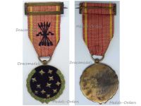 Spain WW2 Falange Old Guard Decoration Named Dated 1934