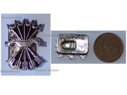 Spain WW2 Falange Party Membership Badge of General Franco's Nationalist Forces in the Spanish Civil War 1936 1939 Numbered Lapel Pin Type